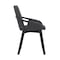 Armen Living Greisen Modern Charcoal Wood Dining Room Chair LCGRCHCH - alternate 3